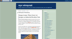 Desktop Screenshot of nycstraycat.blogspot.com