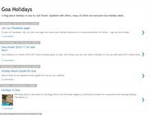 Tablet Screenshot of greatgoaholidays.blogspot.com