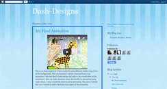 Desktop Screenshot of dash-designs.blogspot.com