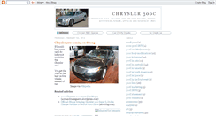 Desktop Screenshot of 300c.blogspot.com