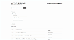Desktop Screenshot of metreurverificateur.blogspot.com