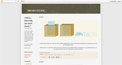 Desktop Screenshot of maryhasalittleblog.blogspot.com