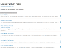 Tablet Screenshot of losingfaithinfaith.blogspot.com