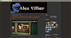 Desktop Screenshot of alexvillar.blogspot.com
