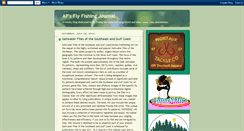 Desktop Screenshot of apflyfishingjournal.blogspot.com