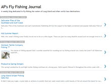 Tablet Screenshot of apflyfishingjournal.blogspot.com