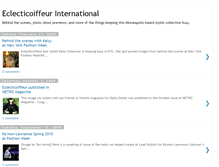 Tablet Screenshot of eclecticoiffeurintl.blogspot.com