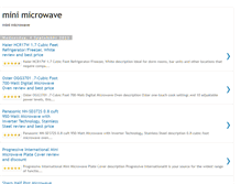 Tablet Screenshot of bestminimicrowave.blogspot.com