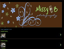 Tablet Screenshot of missybphotography.blogspot.com