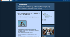 Desktop Screenshot of chrissieevans.blogspot.com
