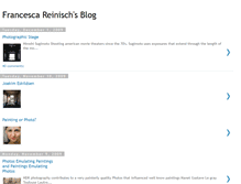 Tablet Screenshot of francescareinisch.blogspot.com