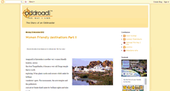 Desktop Screenshot of oddroad.blogspot.com