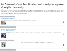 Tablet Screenshot of idrawgirlsexclusive.blogspot.com