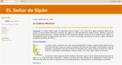 Desktop Screenshot of culturasperu-moche-sipan.blogspot.com