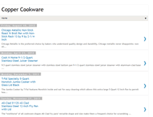 Tablet Screenshot of copper-cookware-store.blogspot.com