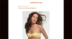 Desktop Screenshot of celebrities-hair.blogspot.com