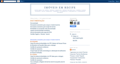 Desktop Screenshot of imoveisemrecife.blogspot.com