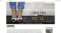 Desktop Screenshot of lenalena-est-la.blogspot.com