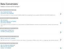 Tablet Screenshot of data-conversions.blogspot.com
