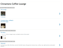 Tablet Screenshot of cinnamonscoffeelounge.blogspot.com