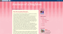 Desktop Screenshot of journeysofasingleton.blogspot.com