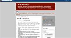 Desktop Screenshot of multipresentasi.blogspot.com