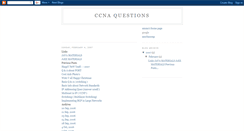 Desktop Screenshot of ccna4u.blogspot.com