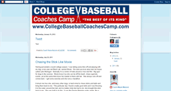 Desktop Screenshot of collegebaseballcoachescamp.blogspot.com