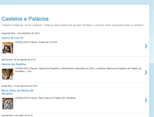Tablet Screenshot of castelos-palacios.blogspot.com