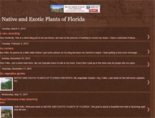 Tablet Screenshot of nativeandexoticplantsofflorida.blogspot.com