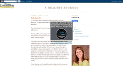 Desktop Screenshot of ahealthyjourneyeft.blogspot.com