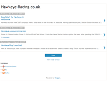 Tablet Screenshot of hawkeye-racing.blogspot.com