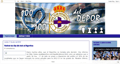 Desktop Screenshot of 100x100deldepor.blogspot.com