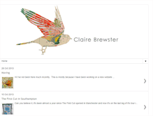Tablet Screenshot of clairebrewster.blogspot.com