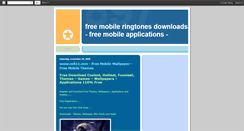 Desktop Screenshot of free-mobile-applications.blogspot.com