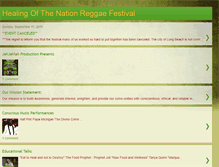 Tablet Screenshot of healingofthenationreggaefestival.blogspot.com