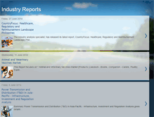 Tablet Screenshot of industryresearchreports.blogspot.com