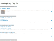 Tablet Screenshot of analogicoydigital.blogspot.com