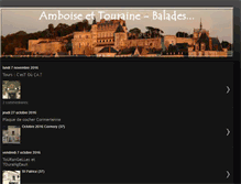 Tablet Screenshot of amboiseettouraine-balades.blogspot.com