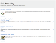 Tablet Screenshot of fullsearching.blogspot.com
