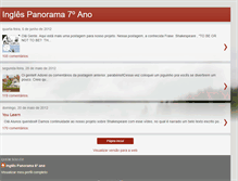 Tablet Screenshot of inglespanorama7.blogspot.com