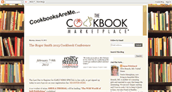 Desktop Screenshot of cookbooksareme.blogspot.com