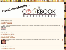Tablet Screenshot of cookbooksareme.blogspot.com