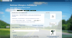 Desktop Screenshot of noticiasufoseastro.blogspot.com