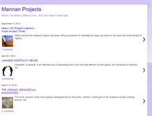 Tablet Screenshot of mannanprojects.blogspot.com