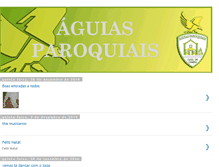 Tablet Screenshot of aguiasparoquiais.blogspot.com