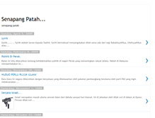 Tablet Screenshot of mysenapangpatah.blogspot.com