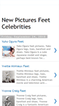 Mobile Screenshot of feet-pictures-celebrities.blogspot.com