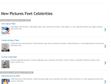 Tablet Screenshot of feet-pictures-celebrities.blogspot.com