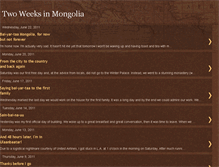 Tablet Screenshot of alanainmongolia.blogspot.com